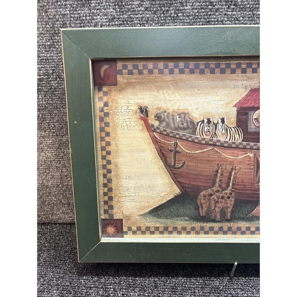 Noahs Ark Picture Animal Frame~12